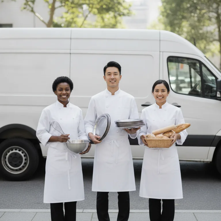 Catering team in Victorville
